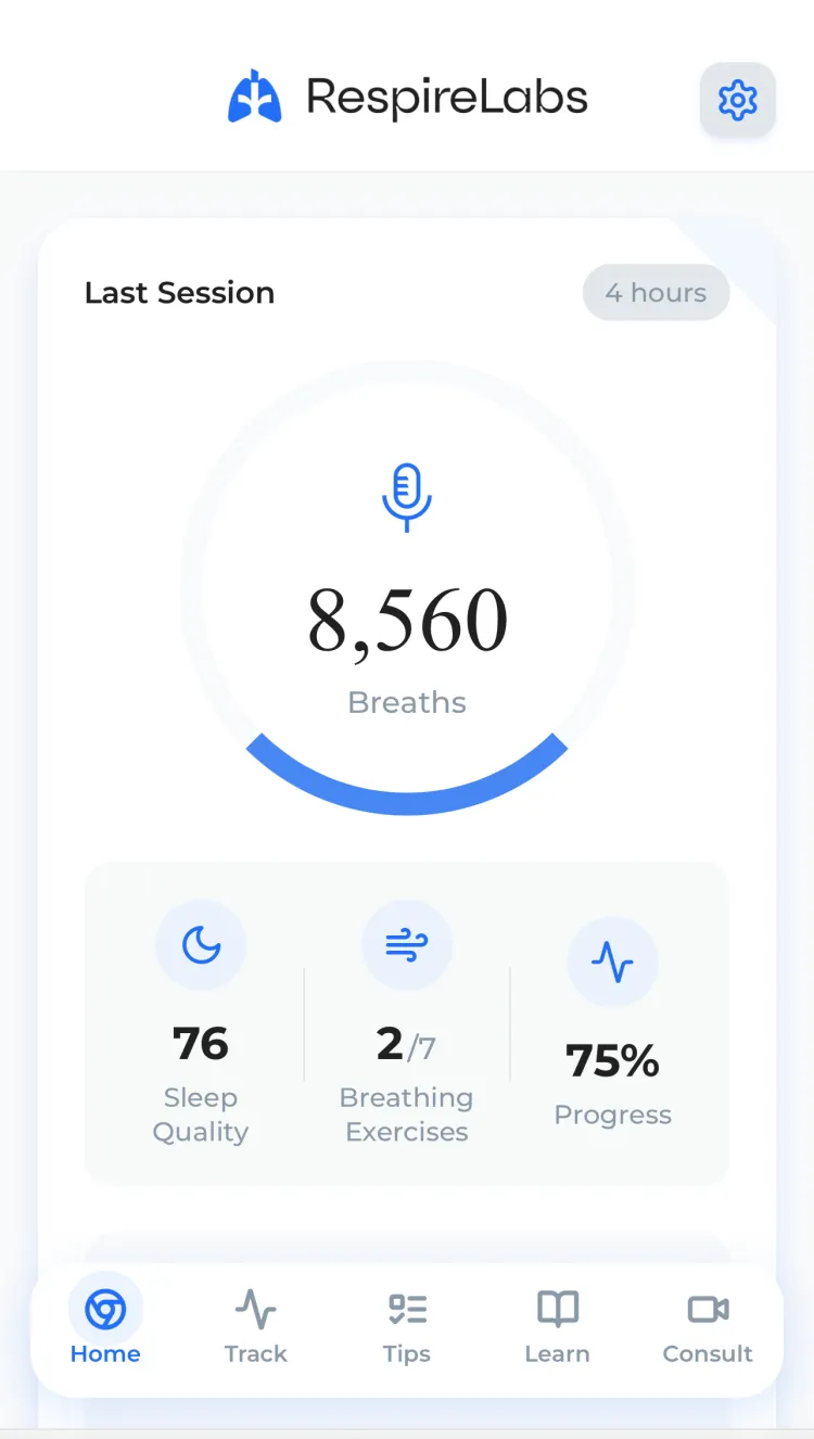 RespireLabs Startseite